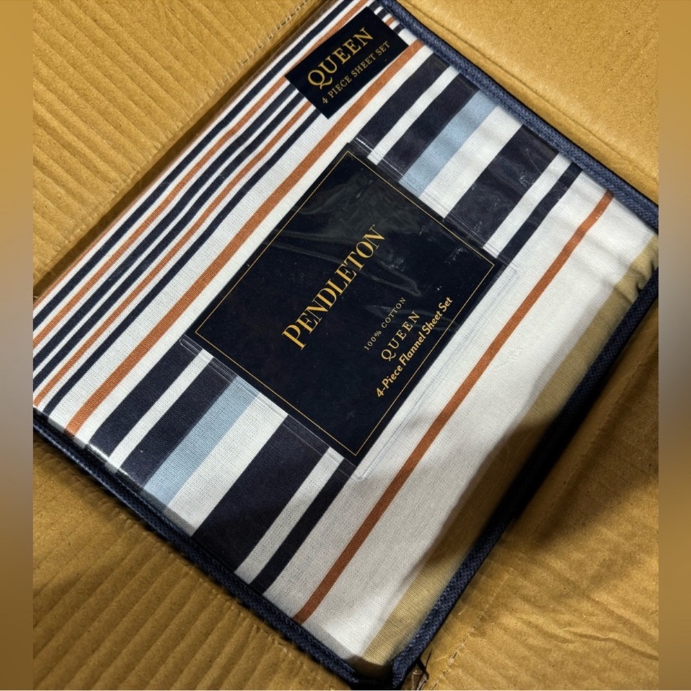 🎉LAST PIECE🎉Pendleton Flannel Sheet Set - Picture 7 of 7
